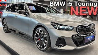 All NEW BMW i5 M60 Touring 2024 - FIRST LOOK, exterior & interior (Extended Walkaround)