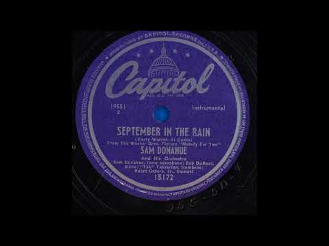 Sam Donahue and his Orchestra - September in the Rain (1948)