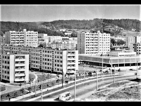Vilniaus rajonas Žirmūnai netrukus po jo pastatymo, 1968 m.
