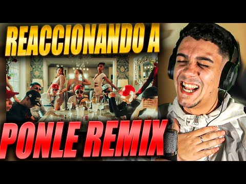 REACTION TO Ponle Rmx - Balbi, CrisMj, YoungCister, Pailita, Marcianeke, Juliano, Bai, Harry, Franco