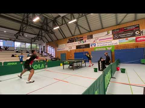 Deutsches Abwehrtalent vs griechischen Abwehrkiller! Roßbach (TTR 1837) vs Papadopolous (TTR 1907) 🏓