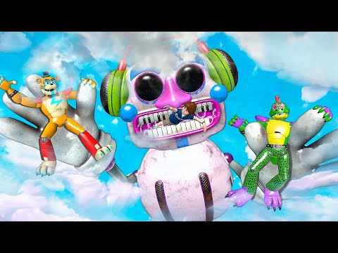 FNAF Security Breach: Epic Jumps & Ragdoll - GMOD ep.29