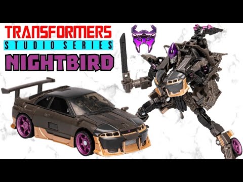 Transformers Studio Series 104 Deluxe Class Nightbird  #riseofthebeasts