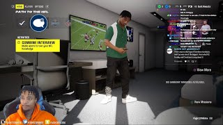 Madden 24 Career Creation Of Dutt Reacts - Full NFL Combine, Draft & 1st NFL GAME!