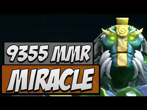 Liquid.Miracle Earth Spirit  - 9355 MMR | Dota 2 Gameplay 7.14