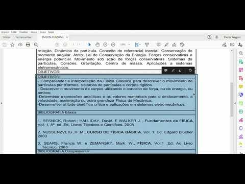 Aula 1 -  Fundamentos de Sistemas Eletromecânicos