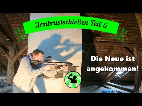 Armbrustschießen Teil 6 - Die neue EK Archery Jag 2 175 lbs Armbrust ist da!