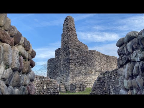 Magnificent ruins of Alt-Regensberg Castle near Regensdorf | Zurich, Switzerland 2023