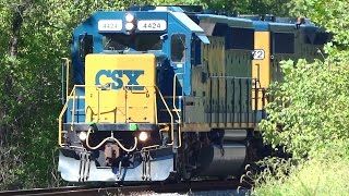 preview picture of video 'CSX EMD's At Henryton'