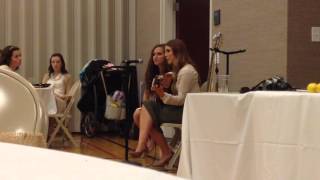 Brighton and Sarah Perform "Yours and Mine" by Dawn and Hawkes