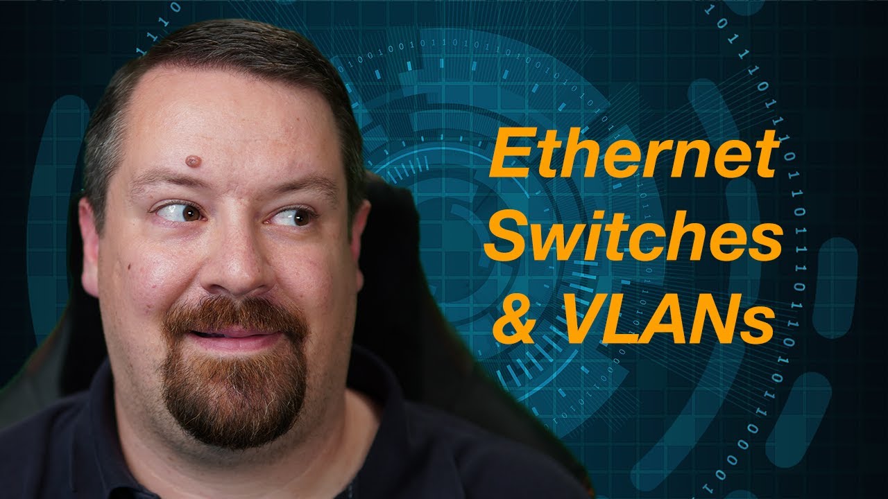 Ethernet Switches and VLANs - Network Link Layer | Computer Networks Ep. 6.4.3 | Kurose & Ross
