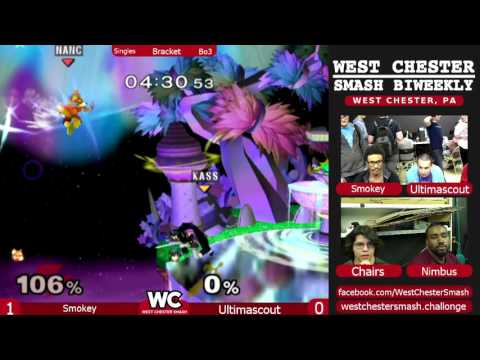 WCS 4/16/2016 Bracket: Smokey (Fox) vs Ultimascout (Marth)