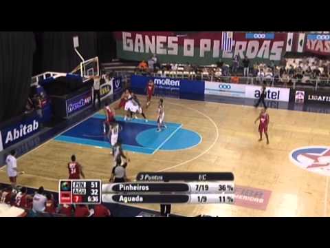 #LDA2014:Pinheiros/SKY (BRA) 84 vs. Aguada (URU) 72 (Highlights)