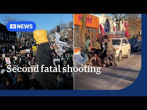 Deadly shooting sparks more protests in Minneapolis amid immigration crackdown | ABC NEWS