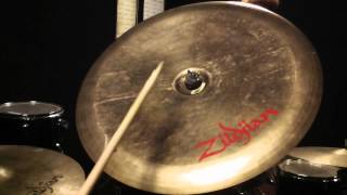 Video thumbnail for Zildjian Oriental China Trash 22" [Drum Fly] by Drum Fly