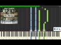 One Direction - STEAL MY GIRL (Piano Tutorial + SHEETS)