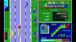 Sharp X1 Game: American Truck (1986)
