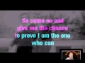 One and only karaoke Adele 