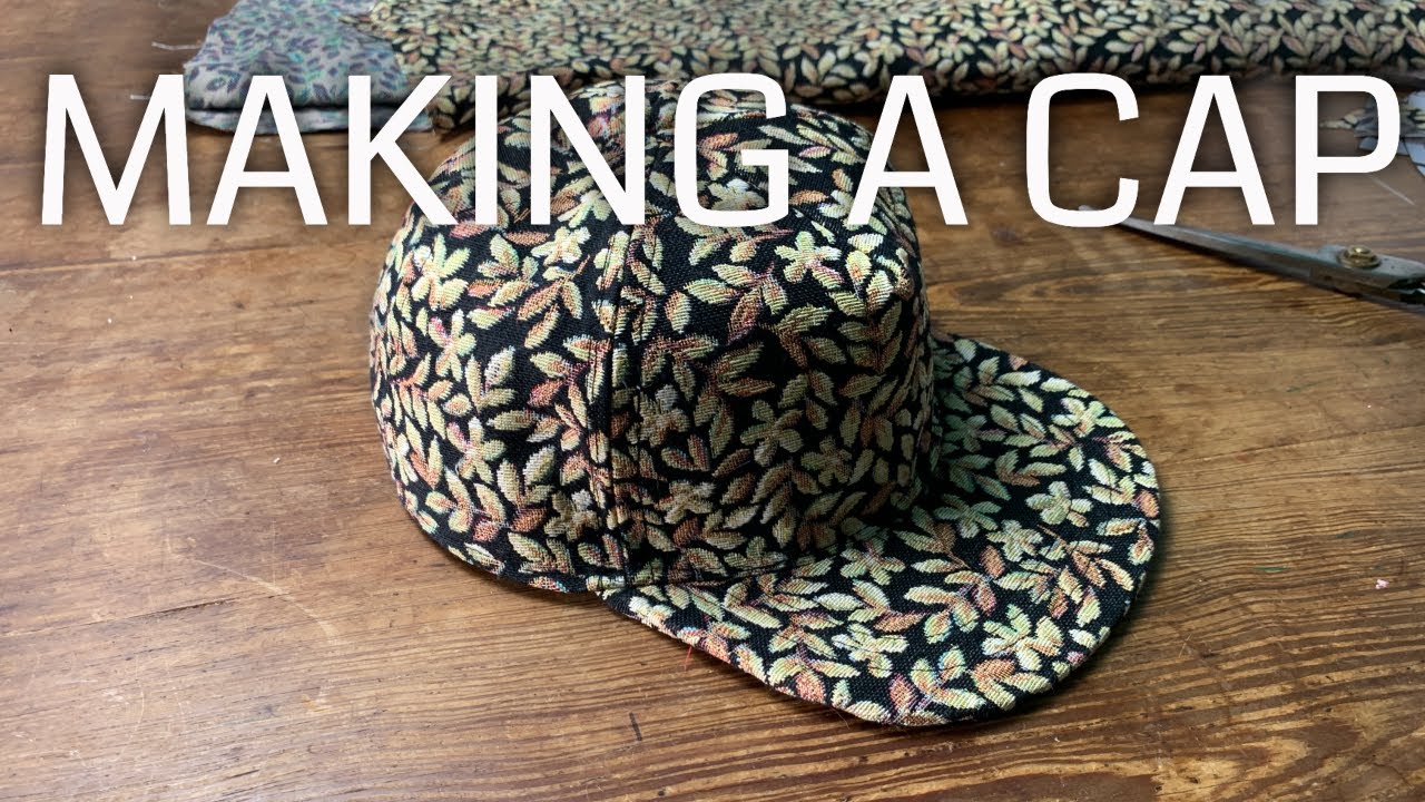 Making a baseball cap, because...why not