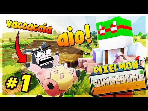 GIOVAMMINO inizia la sua AVVENTURA - Pixelmon Summer Time #1 (Minecraft Roleplay ITA)