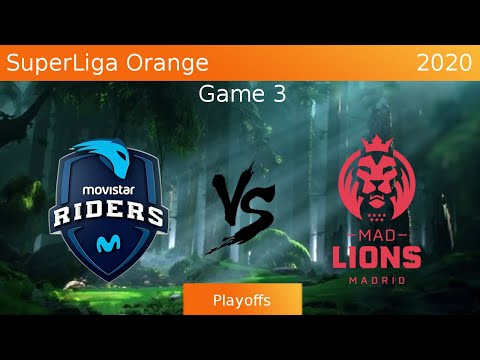 Movistar Riders vs MAD Lions Madrid Highlights | SLO Spring Playoffs Semifinals Game 3