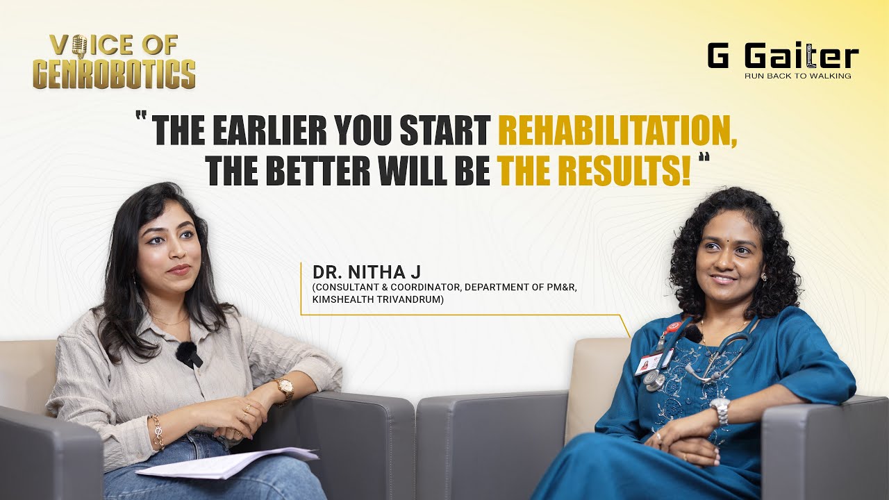 EP03: The #earlier you start #rehabilitation, the #better will be the #results! | Dr Nitha J