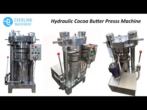 Hydraulic Cocoa Butter Press Machine - Highest 40% Extraction Rate