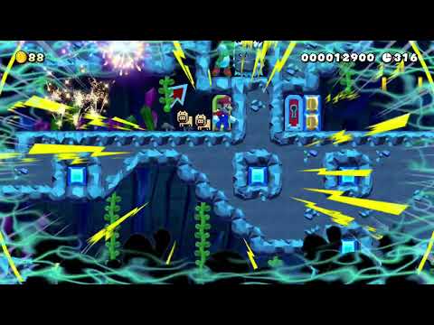 The saw flower road by dbl 420 🍄Super Mario Maker 2 ✹Switch✹ No Commentary #cud