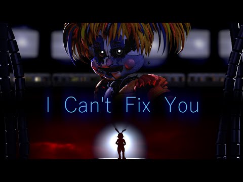 FNaF-SFM | I Can't Fix You | Remix by CG5