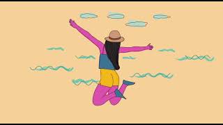 GIF video for social media | Girl's Freedom