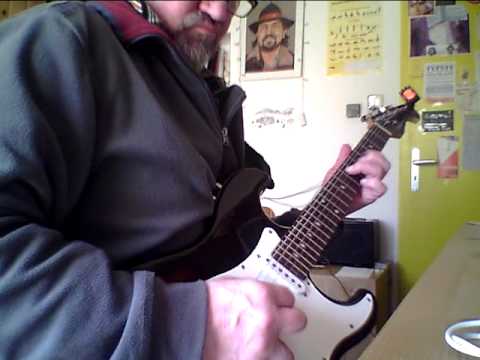 mein Blues mit x Gitarr und Roland AC-33 Acoustic Chorus