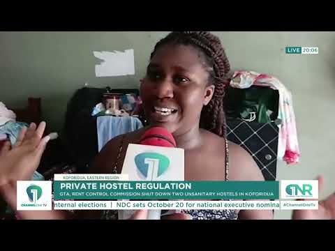Private Hostel Regulation: GTA, Rent Control Shut Down Two Unsanitary Hostels in Koforidua