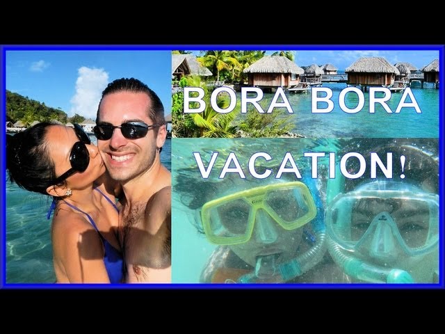 BORA BORA VACATION VLOG: Snorkeling, Parasailing, FUN!!!