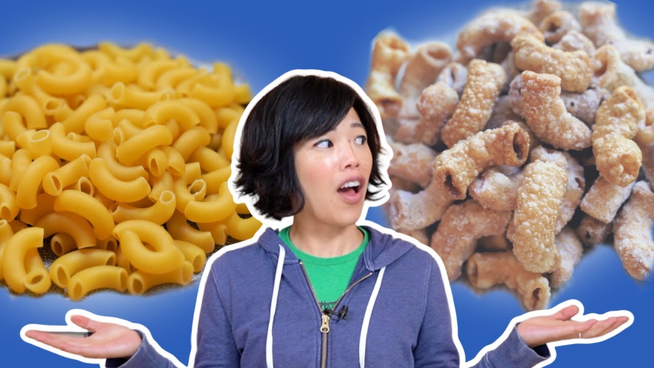 $1 Snacks Made From Pasta -- MACARONI Chicharrones