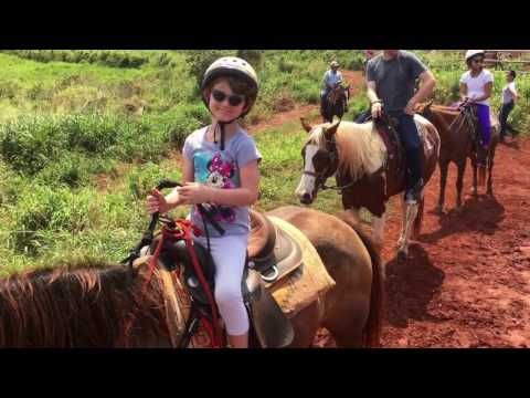 From hula dancing to horseback riding: Eva's Hawaiian adventure