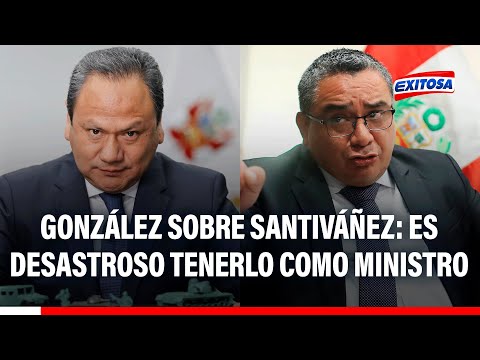 🔴🔵 Mariano González on Juan José Santiváñez: It is disastrous to have him as a minister
