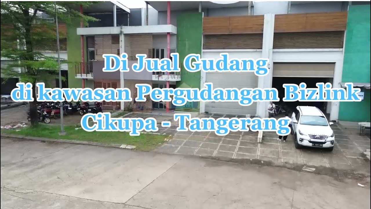 Warehouse for sale in the Bizlink Cikupa Warehouse Area - Tangerang