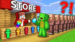 Download lagu Mikey and JJ Opened an Armor Shop in Minecraft (Maizen) mp3