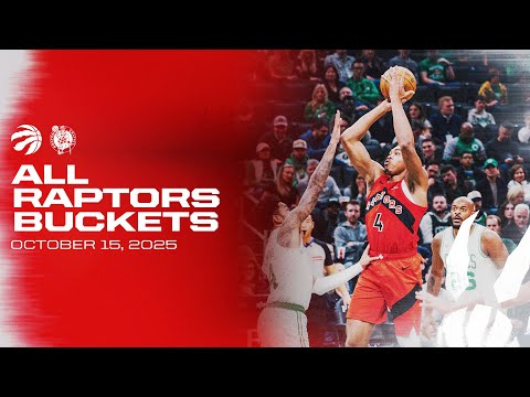 ALL BUCKETS | Toronto Raptors vs. Boston Celtics, October 15, 2025