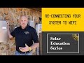 How To Re Connect Your System To Wifi Solar Power Of Oklahoma