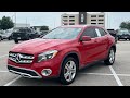 @AudreysFordFocus with a 2019 Mercedes GLA 250, Jupiter Red/Black 82k miles