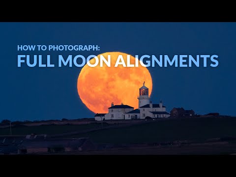 How to Photograph a Full Moon Alignment