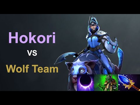 LUNA with AGHANIM flips the game | Wolf Team vs Hokori  (game 1) BO2 | DPC SA | Summer Tour 2022