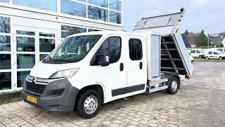 Citroen Jumper 35 2.0 HDI L3 DOKA Dubbelcabine Kipper Tipper dump truck < 3.5t for sale - Image 4 | Autoline ET Citroen Jumper 35 2.0 HDI L3 DOKA Dubbelcabine Kipper Tipper dump truck < 3.5t | Image 4 - Autoline