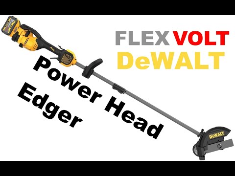 DEWALT Flexvolt 60V MAX 7-1/2 in Brushless Attachment Capable Edger Review | DECD472