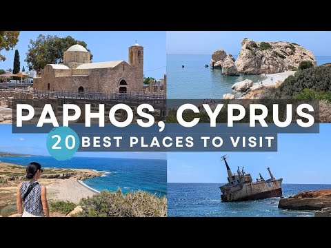 20 of the Best Places to Visit in Paphos, Cyprus - 4K Paphos Travel Guide