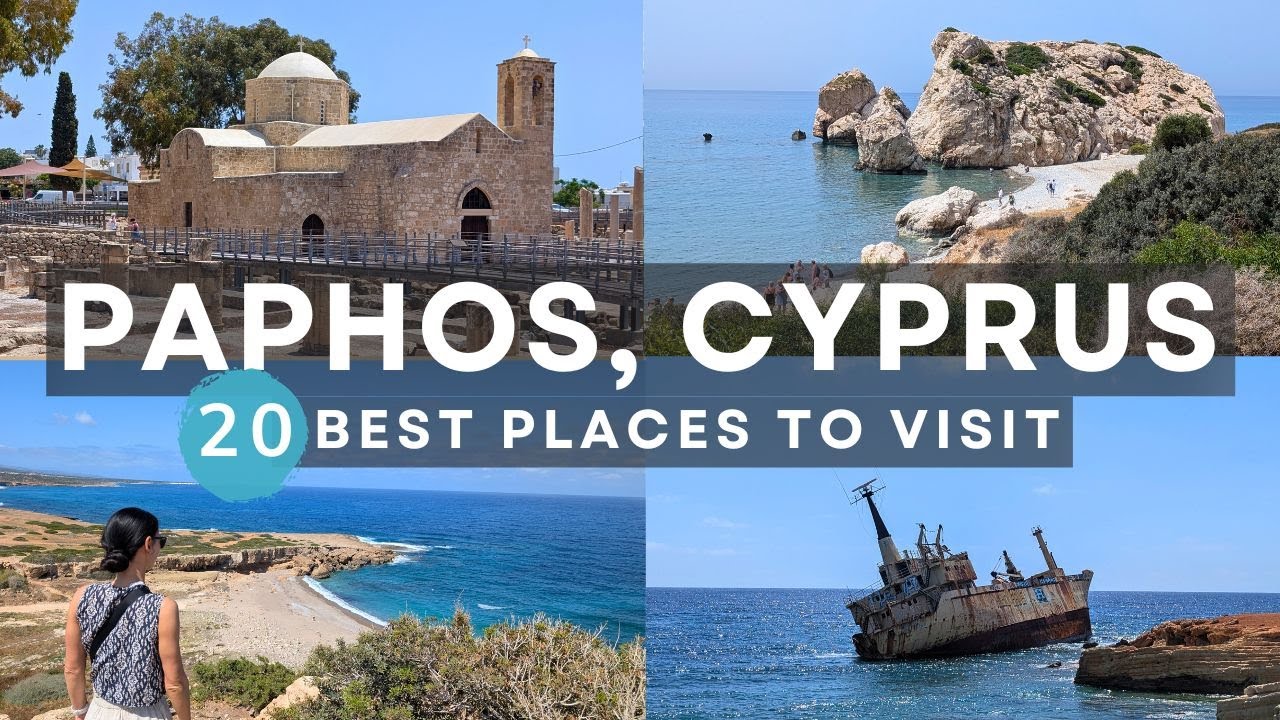 20 of the Best Places to Visit in Paphos, Cyprus - 4K Paphos Travel Guide