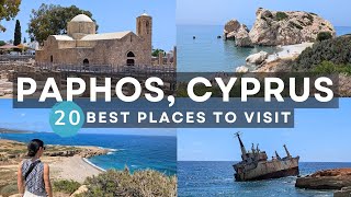 20 of the Best Places to Visit in Paphos, Cyprus - 4K Paphos Travel Guide