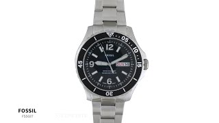FOSSIL - OROLOGIO FB-01 A TRE SFERE CON BRACCIALE IN ACCIAIO | Grimoldi