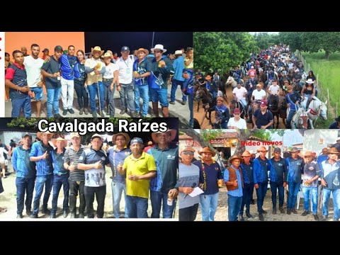 1°  Cavalgada Raízes.  Cidade Ribeira do Amparo Ba Realização Roberto e irleide